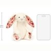 Peluche Bashful Lapin en fleurs Crème (18 cm) Jellycat Produit 5