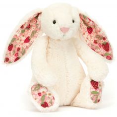 Peluche Bashful Lapin en fleurs Crème (18 cm) - Jellycat