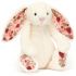 Peluche Bashful Lapin en fleurs Crème (18 cm) - Jellycat