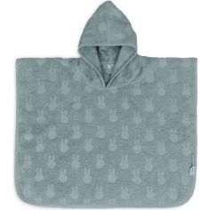 Poncho de bain en éponge Miffy Jacquard Sea Green (1-4 ans) - Jollein