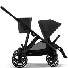 Poussette Gazelle S Moon Black (châssis noir) - Cybex