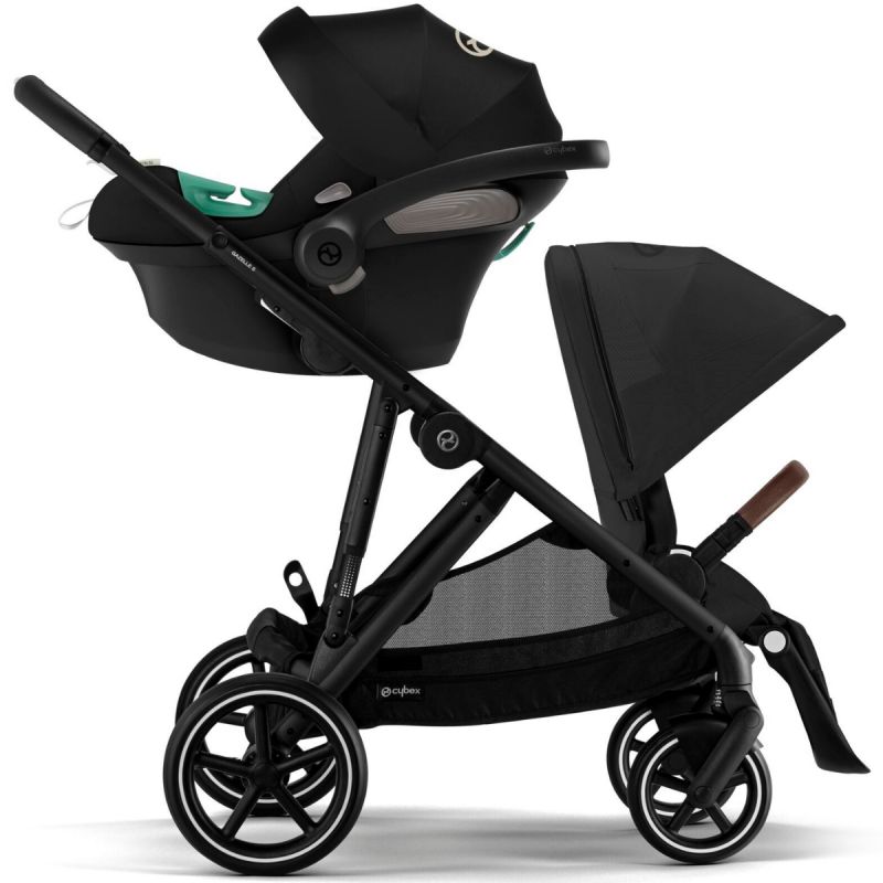 Poussette citadine Gazelle S Moon Black (châssis noir) Cybex Produit 3