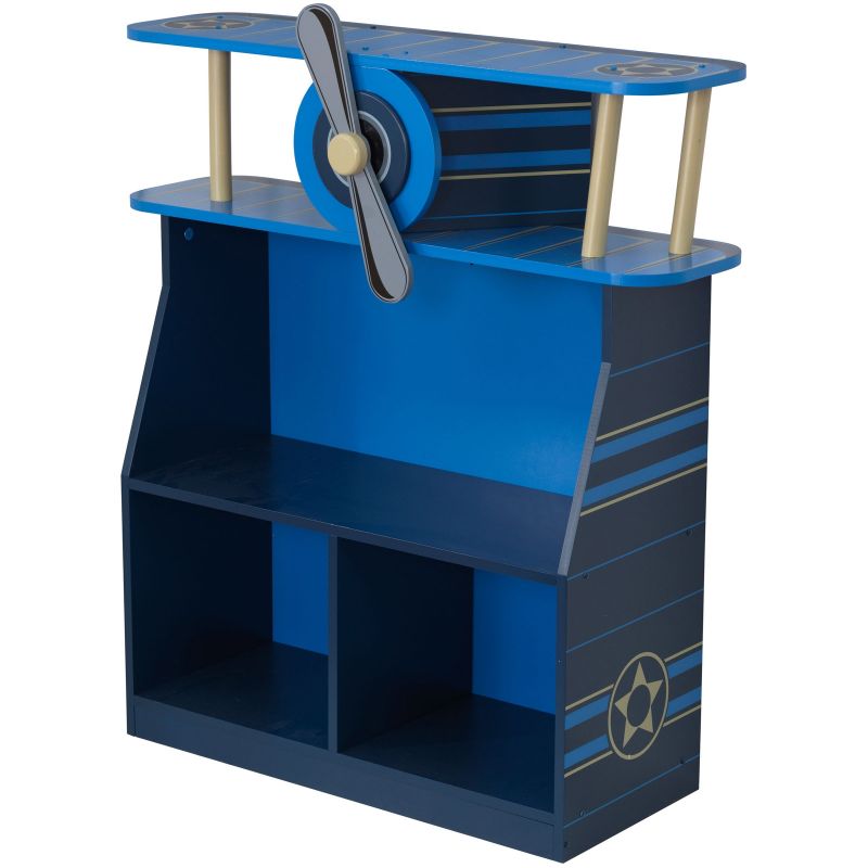 Bibliothèque avion bleue KidKraft