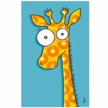 Tableau girafe (14 x 22 cm)  par Série-Golo