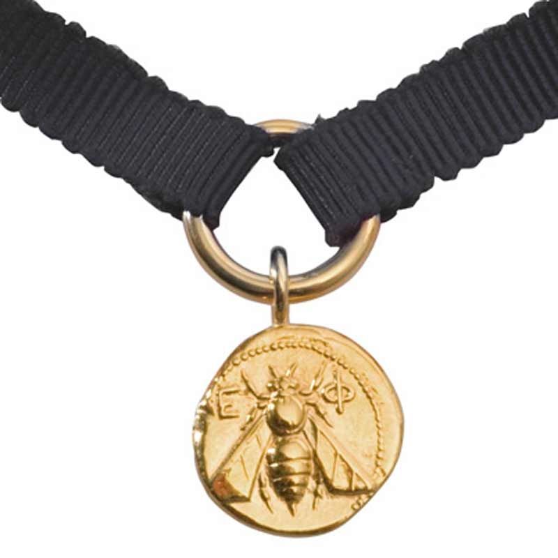Bracelet Ephèse gris (or jaune 750°) Monnaie de Paris