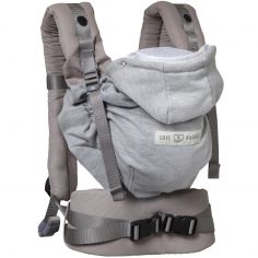 Porte bébé HoodieCarrier 2 Gris Athlétique - Love Radius