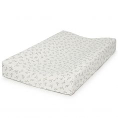 Housse de matelas à langer Olive Bloom (72 x 45 cm) - Babyshower