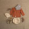 Bonnet de naissance en mousseline nature (3-6 mois) Lässig Produit 5