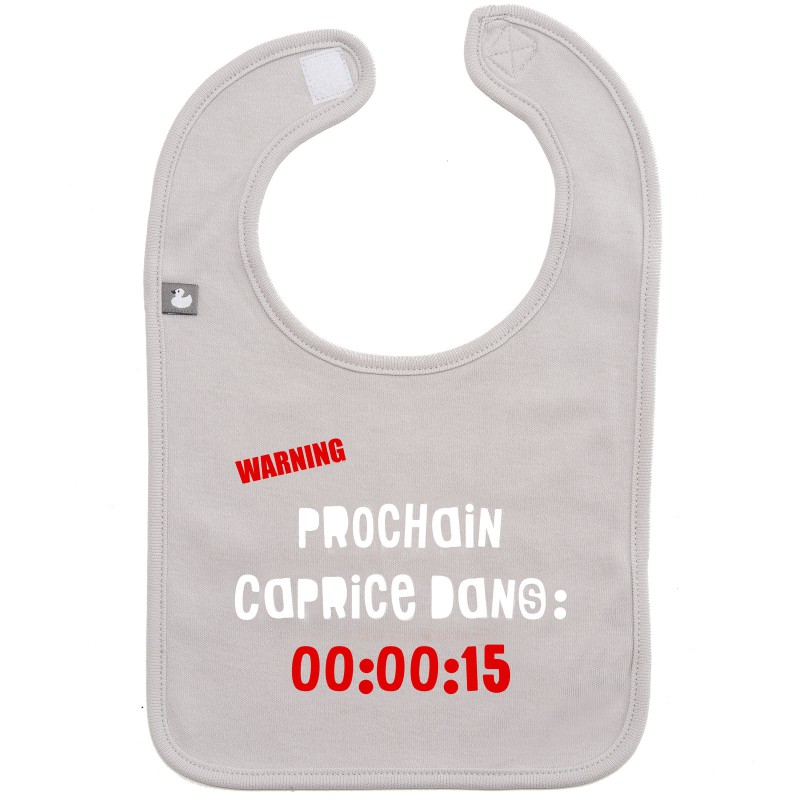 Bavoir Prochain caprice dans 15 secondes BB & Co