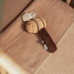 Couverture tricotée Basic Knit Biscuit (75 x 100 cm)