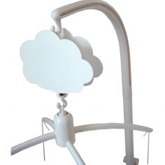 Mobile musical moutons et lune