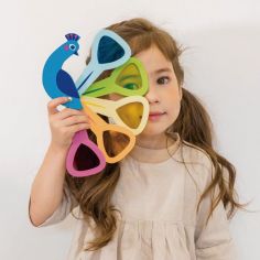 Jouet éducatif Couleurs de paon