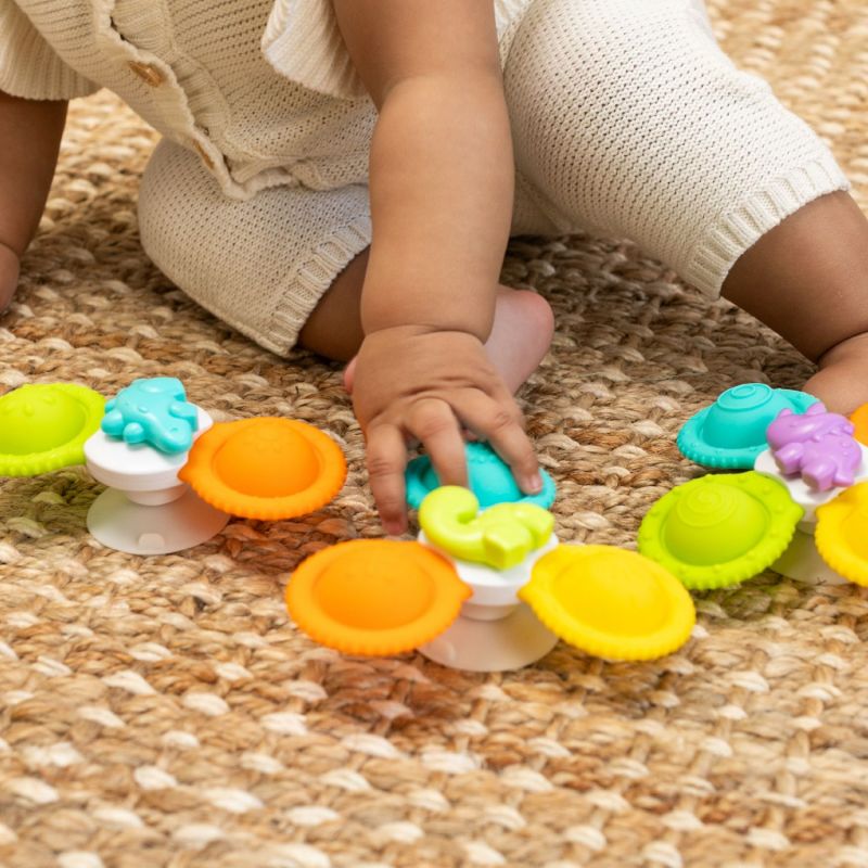 Coffret de 3 spinners en silicone Infantino Ambiance 7