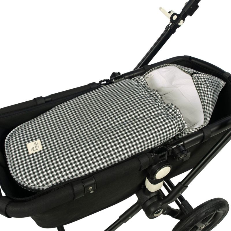 Nid d'ange et chanceliere siège auto Groupe 0 Été I Love Vichy Noir Walking Mum Produit 5