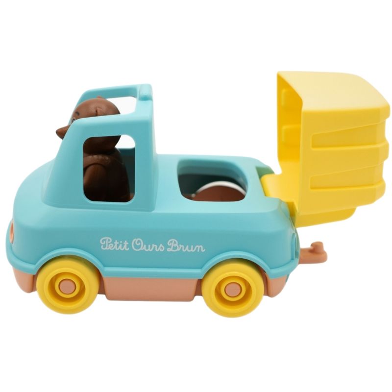Camion Poubelle de Petit Ours Brun Menthe Simple Produit 3