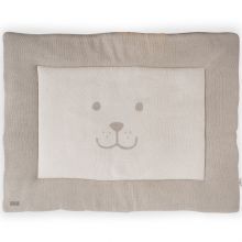 Tapis de parc Natural knit ours taupe clair (80 x 100 cm)  par Jollein