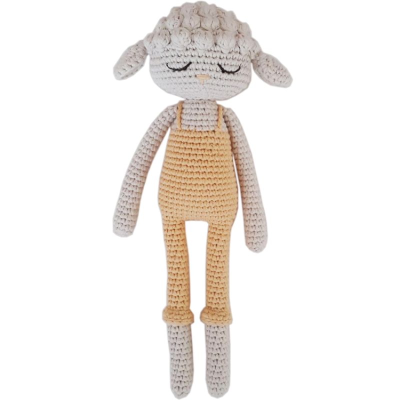 Peluche agneau jaune (25 cm) Patti Oslo