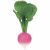 Variation Rose, blanc, vert du produit Ramona le radis en latex d'hévéa de la marque Oli & Carol