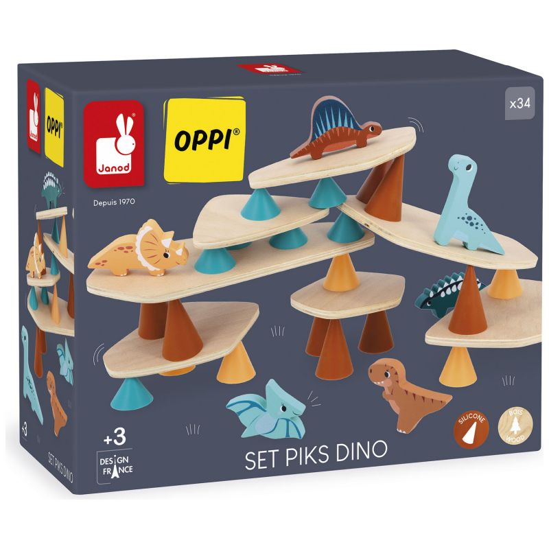 Jeu d'équilibre Set Piks Dino Janod x OPPI Janod Packaging 9