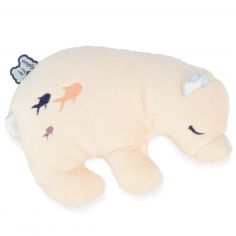 Peluche bouillotte bien-être Ours Petit calme (15 cm) - Kaloo