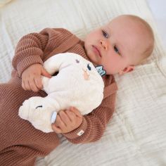 Peluche bouillotte bien-être Ours Petit calme (15 cm)