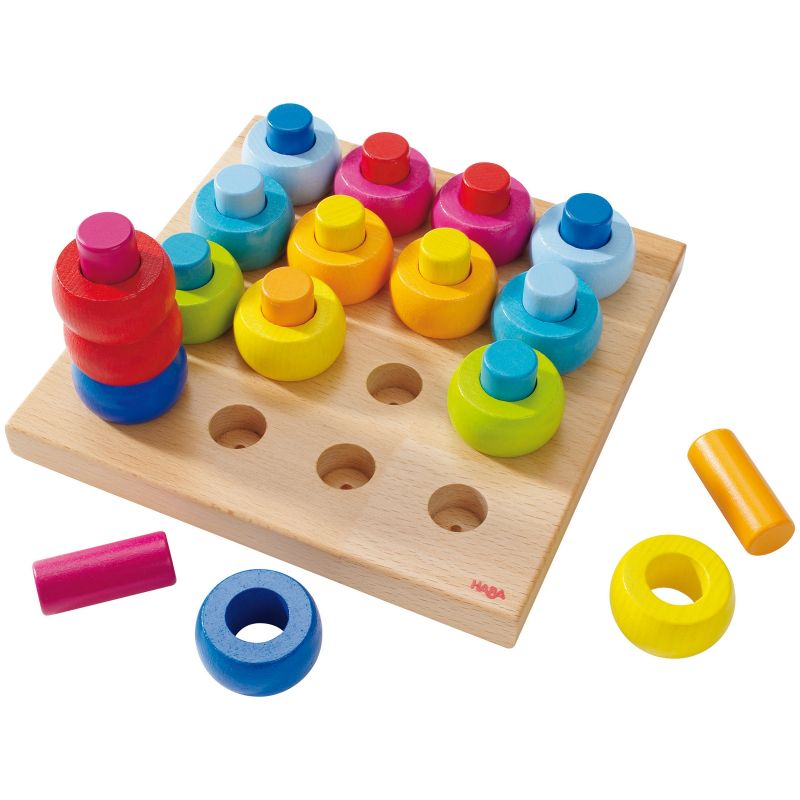 Anneaux multicolores (18.5cm x 18.5cm) Haba