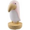 Veilleuse et enceinte Bluetooth Toucan Rose - Mary's