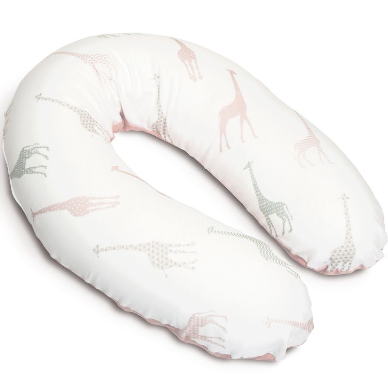 Coussin de grossesse Doomoo Girafe rose Babymoov