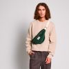 Sac banane Olivia Velours Sapin Hindbag Ambiance 3