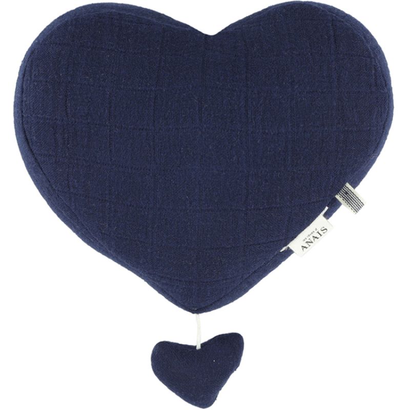 Coeur musical à suspendre Bliss bleu Les Rêves d'Anaïs
