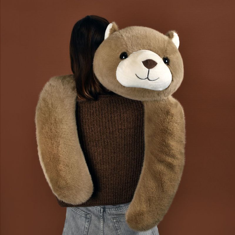 Peluche géante Ours lesté PODCOLL (100 cm) Histoire d'Ours Ambiance 2