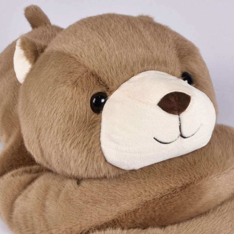 Peluche géante Ours lesté PODCOLL (100 cm) Histoire d'Ours Ambiance 4