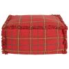 Pouf tissé Mapple Red (40x40 cm) Lorena Canals Produit 3