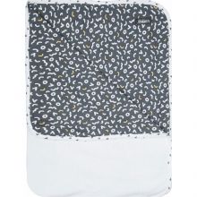 Serviette de bain Memphis gris (100 x 75 cm)  par Luma Babycare