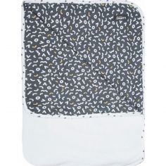 Serviette de bain Memphis gris (100 x 75 cm)