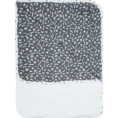 Serviette De Bain Memphis Gris 100 X 75 Cm