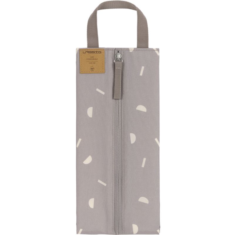 Pochette isotherme Blocks taupe Lässig