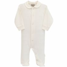 Pyjama léger tencel écru (1 mois : 56 cm)  par Cambrass