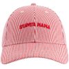 Casquette adulte Marinière Super Mama rouge (tour de tête 56-61 cm) Chamaye Produit 3