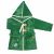 Variation Vert du produit Peignoir Baleine Vert Fôret personnalisable (2-4 ans) de la marque L'oiseau bateau