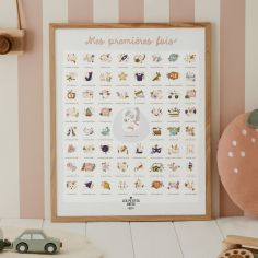 Affiche Mes Premières Fois - Lapin - Maman - Papa - Les Petites Dates