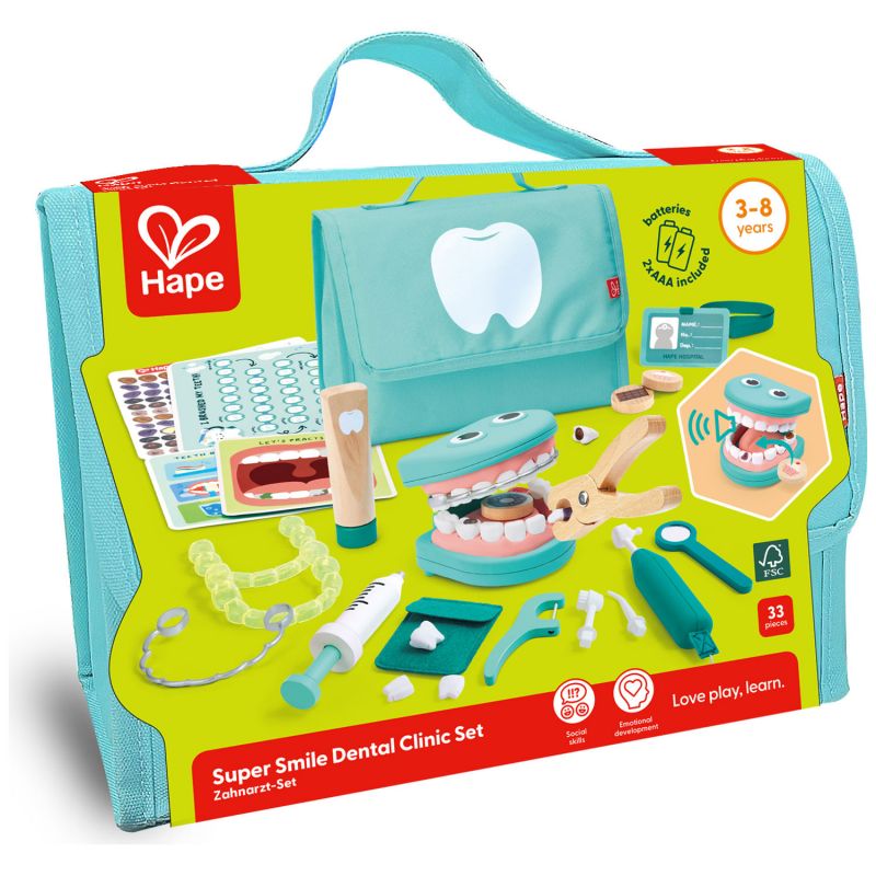 Kit du petit dentiste Hape Packaging 9