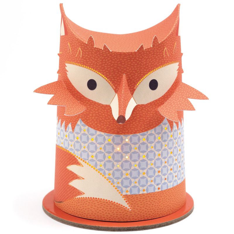 Veilleuse en papier Renard (11,7 cm) Djeco
