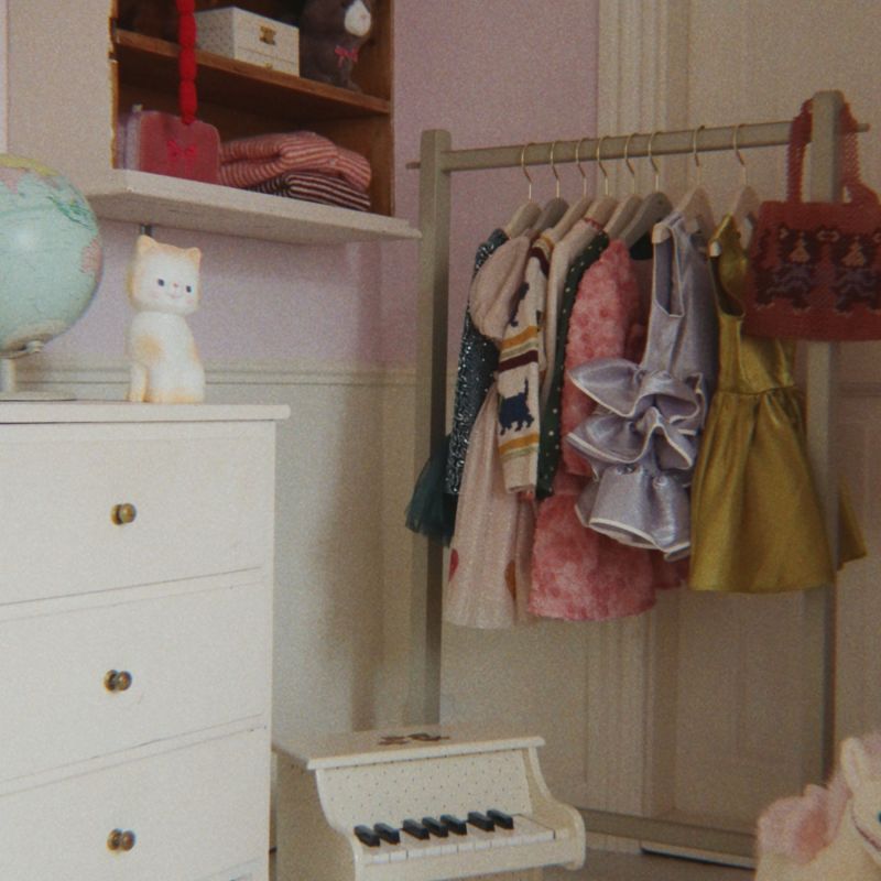 Piano miniature Ours en peluche Konges Sløjd Ambiance 6
