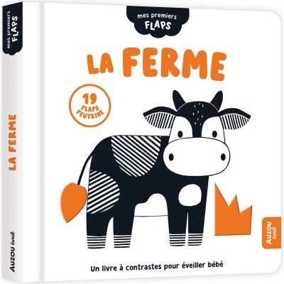 Livre Mes premiers flaps La ferme  par Auzou Editions