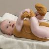 Chaussons en coton bio Pure caramel (0-3 mois)  par Baby's Only