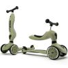 Porteur évolutif en trottinette Highwaykick 1 Olive - Scoot And Ride