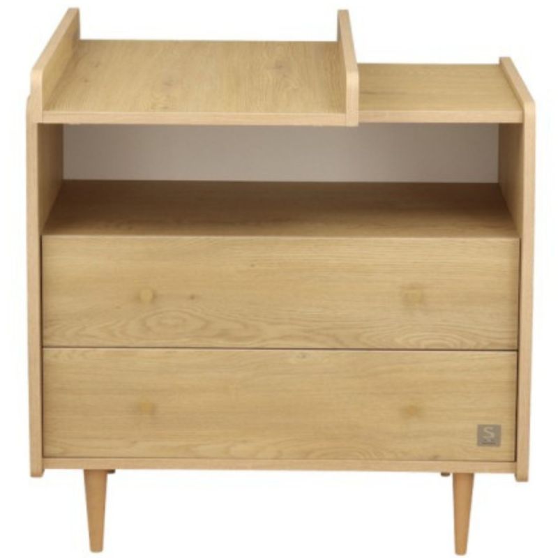 Plan à langer coulissant pour commode 2 tiroirs et 1 niche My Love Sauthon mobilier Produit 4