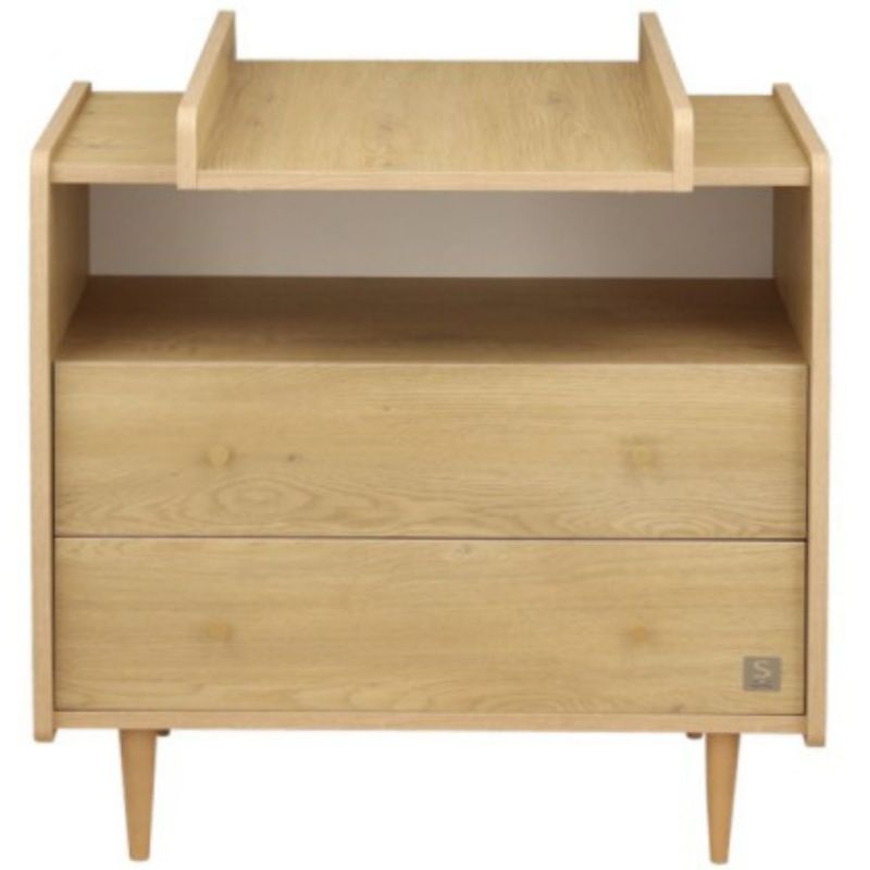 Plan à langer coulissant pour commode 2 tiroirs et 1 niche My Love Sauthon mobilier Produit 5