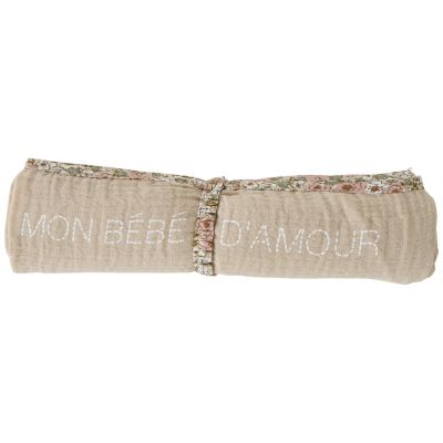 Lange en double gaze de coton gaufré Afternoon Tea (70 x 70 cm)